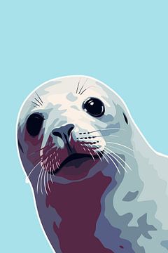 Questionable Seal (Blue) van Whale & Sons