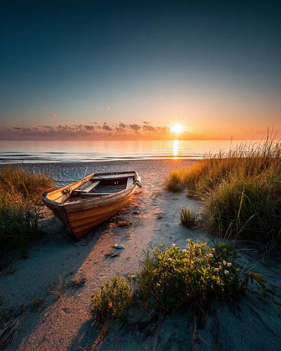 Between light and shadow