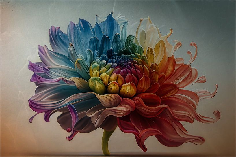 So many people so many Rainbow colours by Harry Stok
