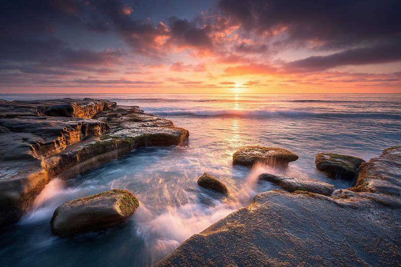 Stilte in het eerste licht van fernlichtsicht