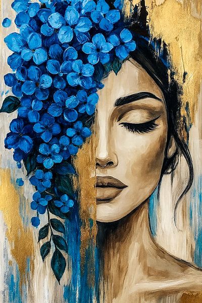 Blau in der Stille von Ainoeska