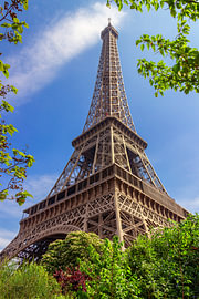 La Tour Eiffel en été, Paris, France sur Adelheid Smitt
