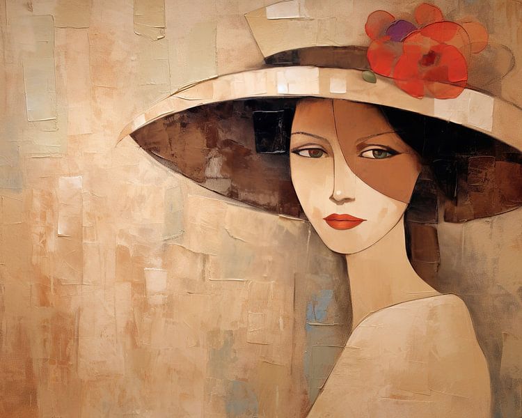Women's portrait by Eye catching paintings