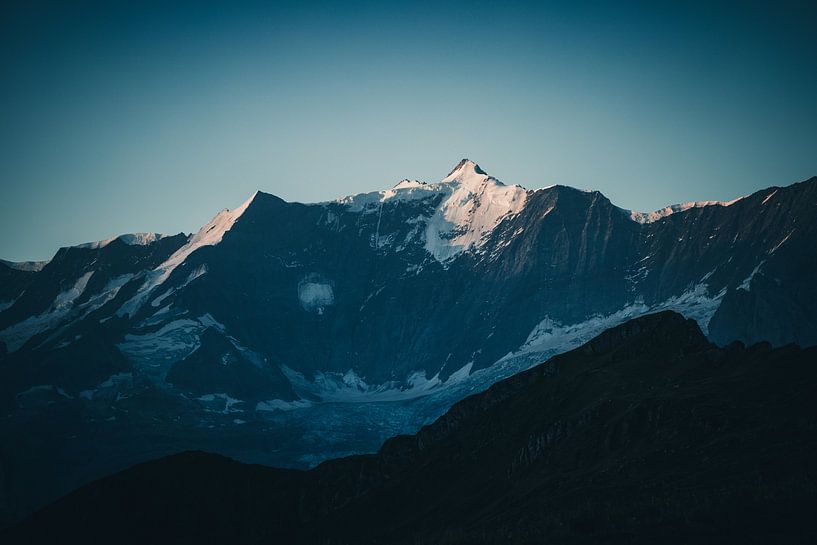 Gross Fischerhorn - das erste Licht des Tages von Hidde Hageman