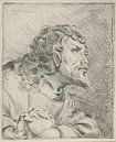 Buste van een biddende man, Pieter Lastman, 1593 - 1633 van Marieke de Koning thumbnail