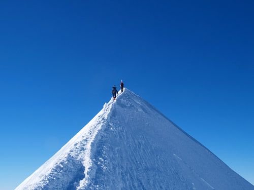Summit ridge on Castor mountain