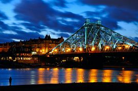 Blue wonder in Dresden by Karin Jähne