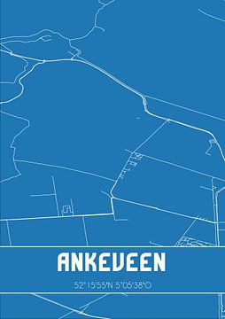 Plan d'ensemble | Carte | Ankeveen (Noord-Holland) sur Rezona