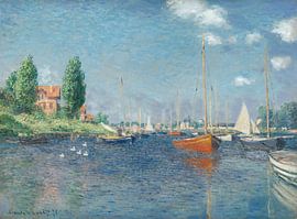 Rote Boote, Argenteuil, Claude Monet
