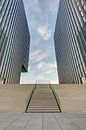 Moderne architectuur in Düsseldorf van Michael Valjak thumbnail
