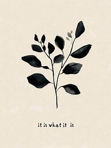 It is what it is