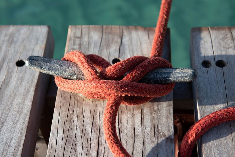 Bleiben Sie dran. Sicher am Dock. von Margot van den Berg