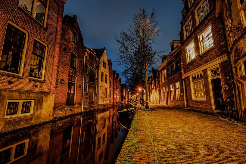 Alkmaar, Kooltuin by Night van Henk van Dijk