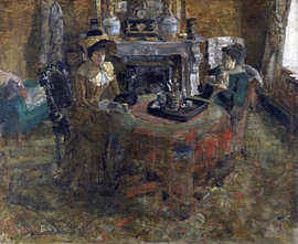 James Ensor, Afternoon in Ostend, 1881
