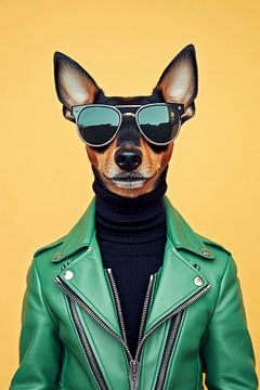 Manchester Terrier van Poster Art Shop