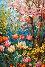 Colourful flowers by Flower Studio