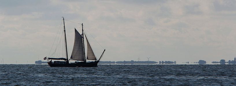 YE 47 op Waddenzee van Sybrand Treffers