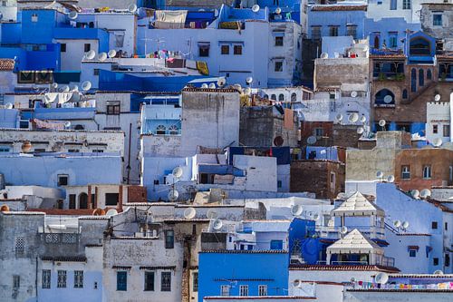 Blauwe huizen in Chefchaouen