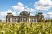 Reichstagsgebäude Berlin am Platz der Republik von Frank Herrmann