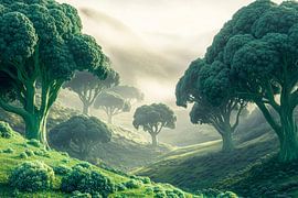 Forêt magique sur Poster Art Shop