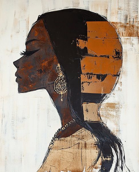Vrouw | Timeless Beauty in Rust van De Mooiste Kunst