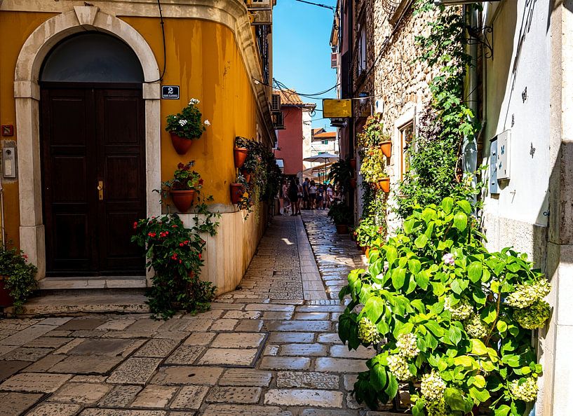 Vieille ruelle dans la ville de Porec en Croatie par Animaflora PicsStock