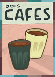 Dois Cafés von Sophia Holgate