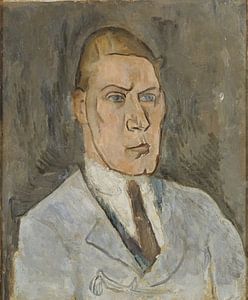 Nils Dardel - Gustaf Hellström, 1882-1953, Schriftsteller (1913)