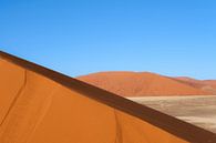 Sossusvlei, detail van een duinenlandschap van Nicolas Vangansbeke thumbnail