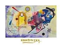 Yellow - Red - Blue by Wassily Kandinsky