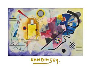 Gelb - Rot - Blau von Wassily Kandinsky