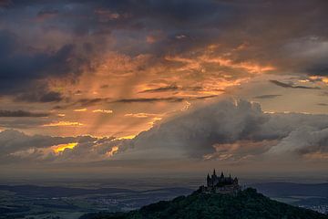 Sommersonnenwende auf Burg Hohenzollern von Keith Wilson Photography