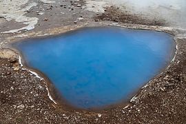 De zwavelvelden van Myvatn op IJsland