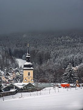 Winter im Erzgebirge von Franz Kaiser