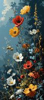 Wildflowers | Flower Canvas Art