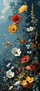 Wildflowers | Flower Canvas Art by ARTEO Paintings thumbnail