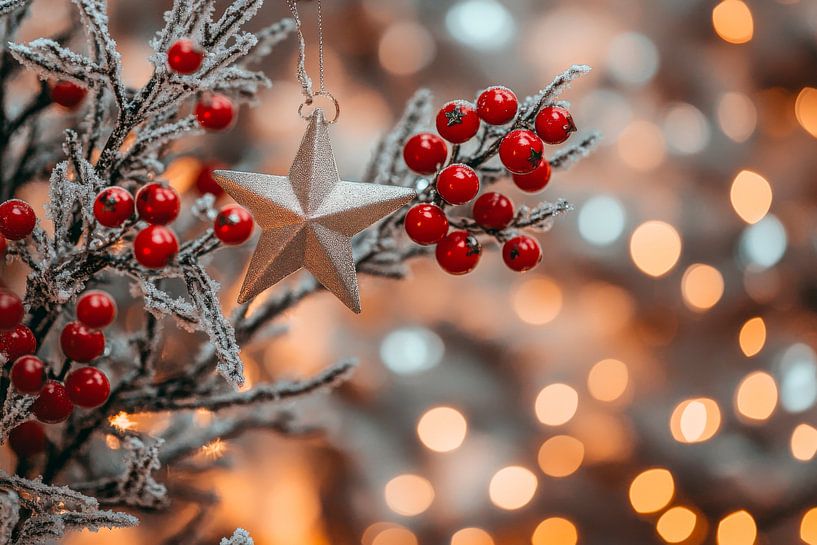 Weihnachten Glanz von Poster Art Shop
