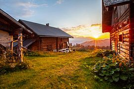 Zonsopgang op de Lackenalm