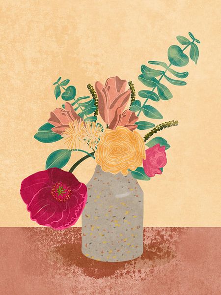 Fleurs arrangées par Raissa Oltmanns