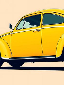 Yellow VW Side