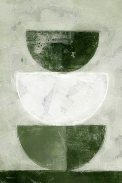Stacked Silence | Green by Kanzo