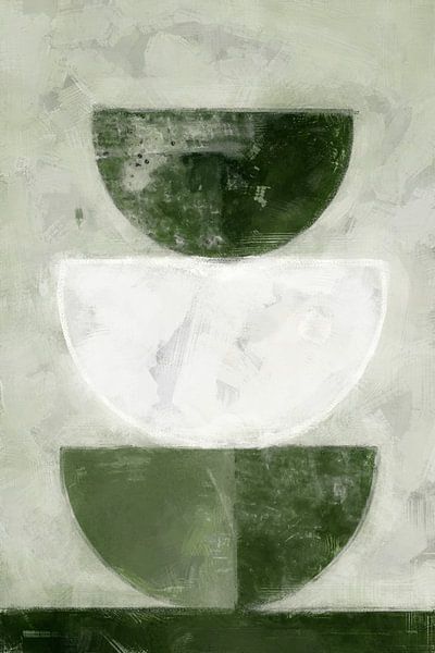 Stacked Silence | Green by Kanzo