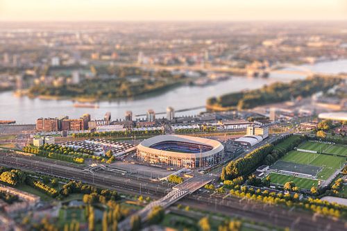 Aerial photo Feyenoord Stadium - De Kuip