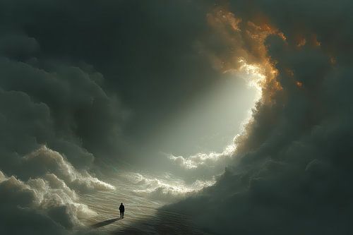 minimalisme mens en natuur drama