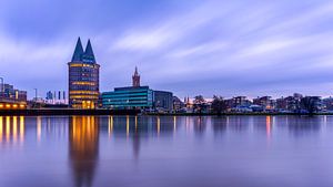 Purple Morning - Skyline Roermond van Teun Ruijters