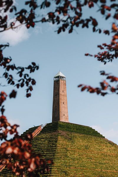 Pyramide van Austerlitz in de bossen van de Utrechtse Heuvelrug | Nederland van Expeditie Aardbol