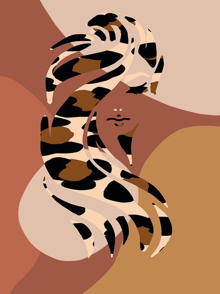 Savannah girl by Hilde Remerie Photography and digital art