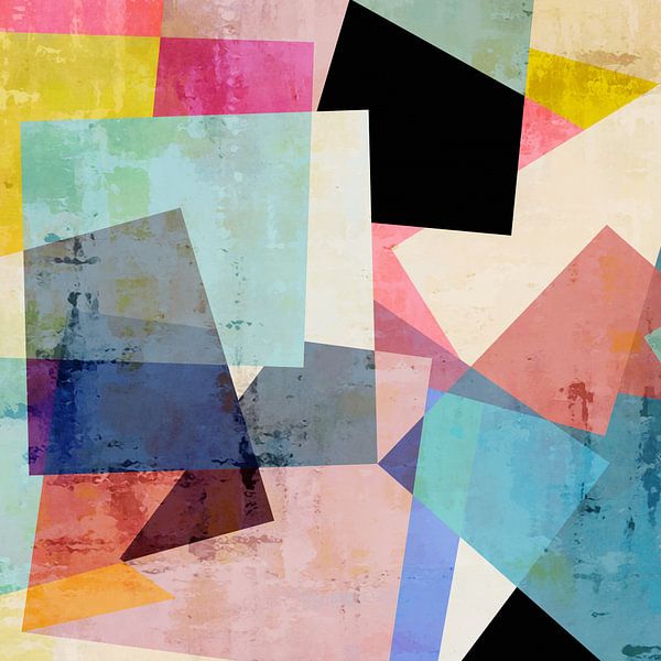 Geometric Abstract Colored by Georgia Chagas