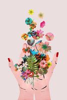 Frida's Hands (pastel)