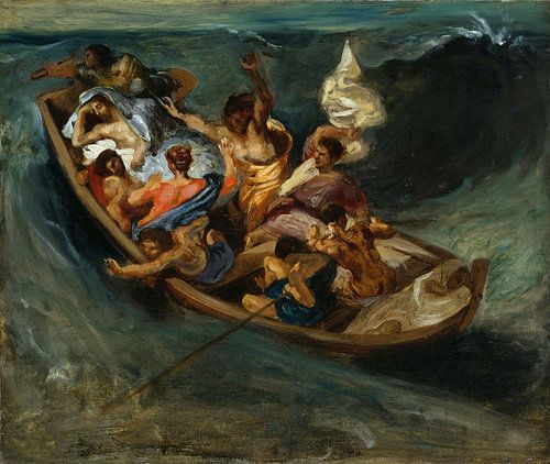 Eugène Delacroix, Christus op het Meer van Galilea. 1841
